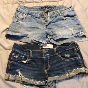 Hollister and Fox Shorts